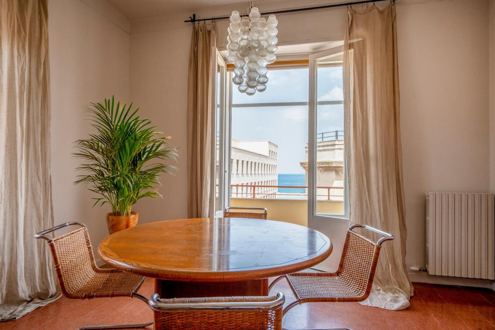 Casa Bonaive, Ampio Trilocale Vista Mare Apartment Bari Bagian luar foto